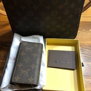 👜 Vintage LOUIS VUITTON Handbag and Wallet